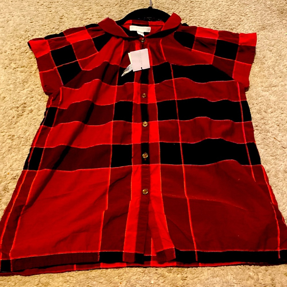 Burberry shirt.